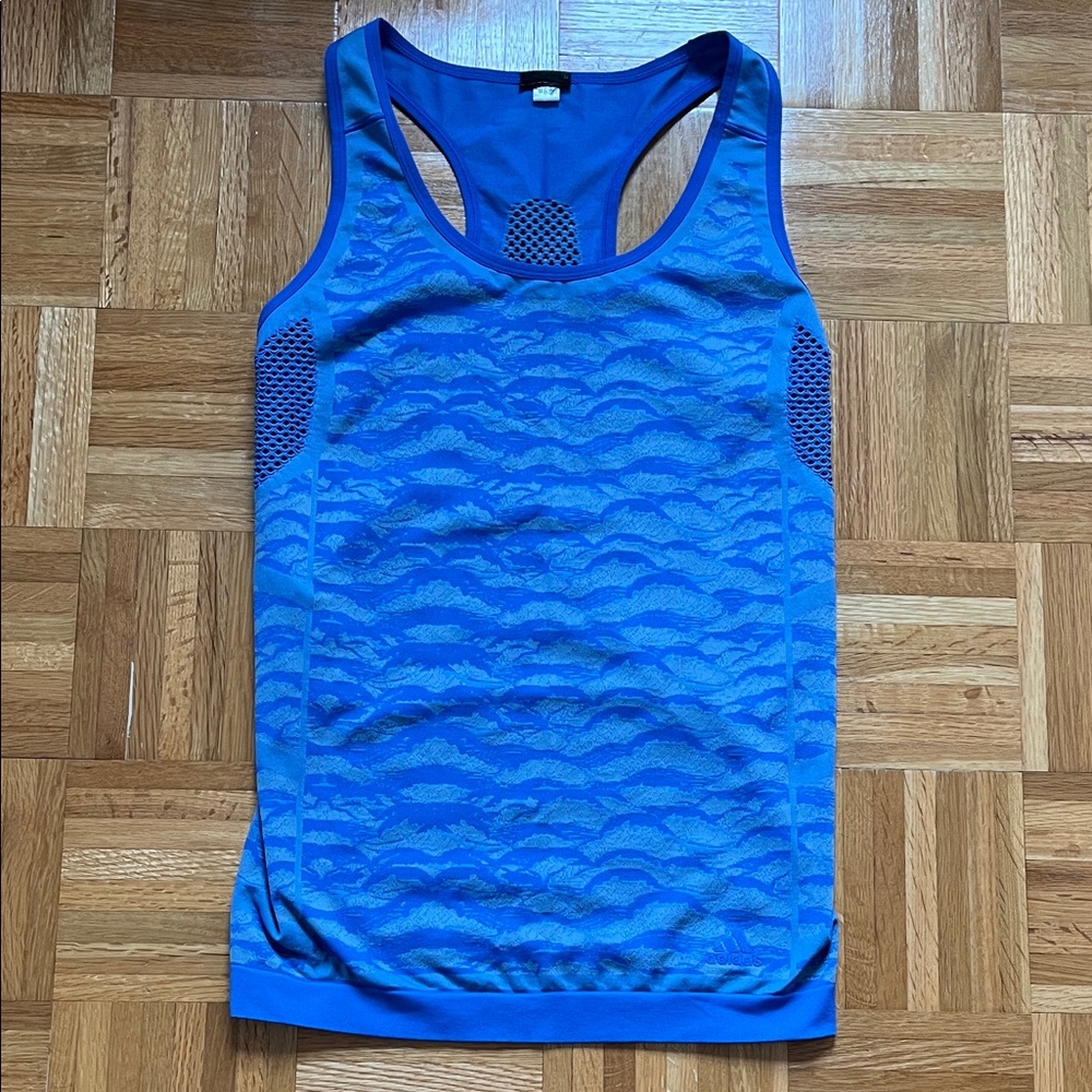 ADIDAS Primeknit Parley Tank Top Blue
